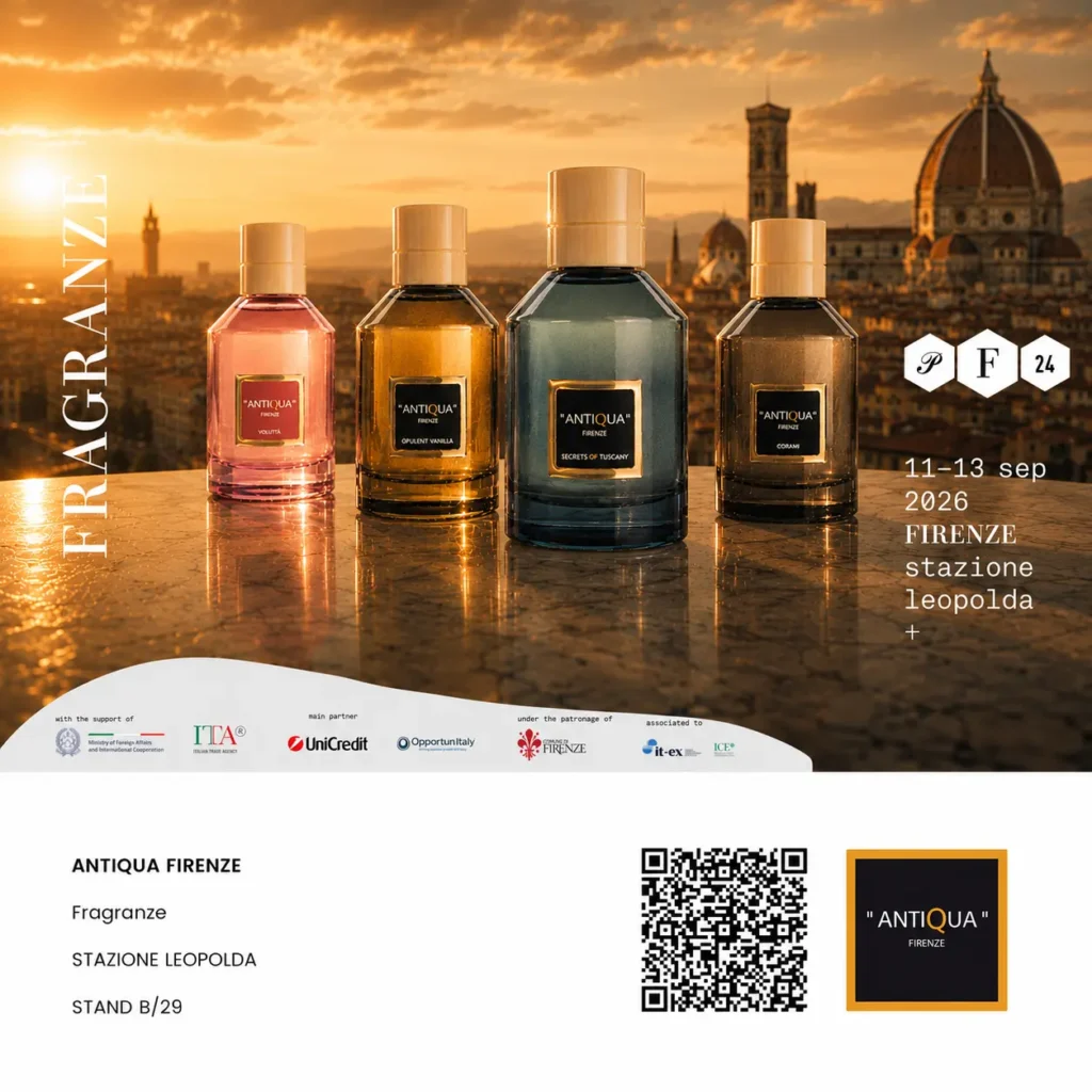 Antiqua Firenze al Pitti Fragranze 2026